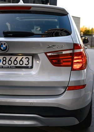 BMW X3 cena 89000 przebieg: 94000, rok produkcji 2017 z Żywiec małe 407